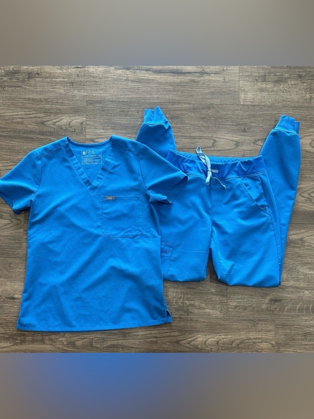 FIGS Technical Collection Scrub SET Capri Blue